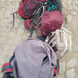 2x Backpacks, 2x Rucksack und sonstiges