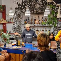 Pox Verkostung am Ende der Tour.