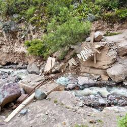 Hier sollten wir eigentlich rüber 😅