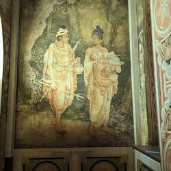 Princess Hemamali and husband, Prince Dantha. She carried Buddha's tooth in her hair to Sri Lanka.