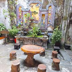 Trade Ceramics courtyard