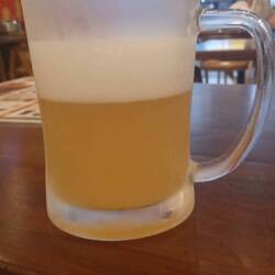 Une bière belge pour attendre à Delhi airport