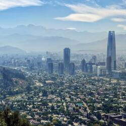 Ausblick Cerro San Cristóbal