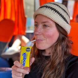 Beste! Schokomilch auf den frühen Busfahrten waren das Highlight