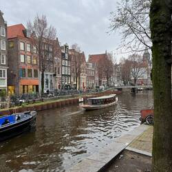 Lovely canals where the homes are build on wooden poles