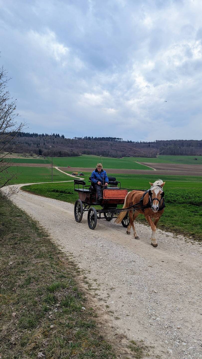 I told him I've ridden from Bremen. He raised an eyebrow, and sauntered on.