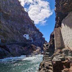 Leider konnten wir auch hier wegen starkem Wind nicht baden. 😫