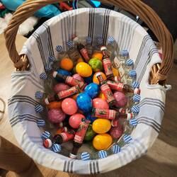 Das Körbchen vom Osterhasen