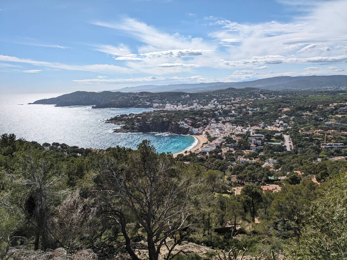 Blick auf Callela de Palafrugell