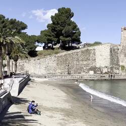 Endlich am Mittelmeer angekommen. Klasse Gefühl