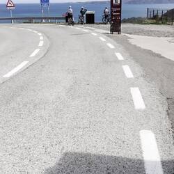 Gipfel und Grenzübergang nach Spanien