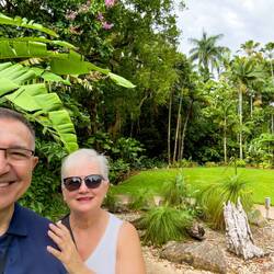 At the Cairns Botanic Gardens — Cairns, QLD.