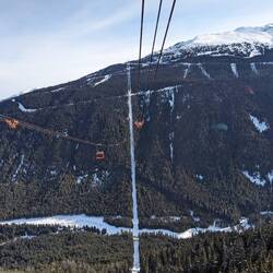 Whistler peak to peak Gondel