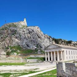 Panoramic view of the complex