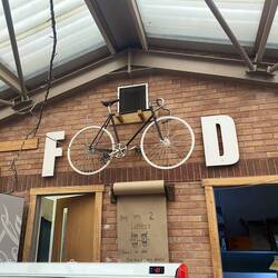 Barry sidings cafe food counter