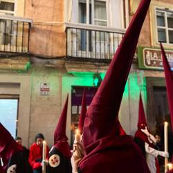 Die Prozessionszüge in Cadiz stehen denen in Sevilla um nichts nach. Auch hier..