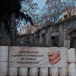 ... und der Papst war auch schon da😉