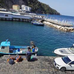 Fischer Hafen Sorrento