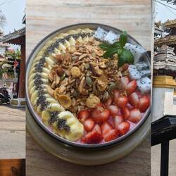 Will be not be able to afford my smoothie bowl addiction when I get home :( making the most of it