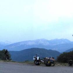 View from our road side picknick spot.