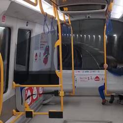 Le métro : avec le tunnel bien visible 🤩