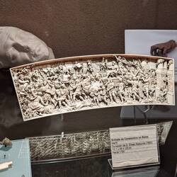 This is marble and it's relatively small and the intricacy is SO impressive