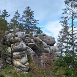 Tolle Felsformationen!