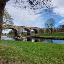 Eisenbahnbrücke über die Neiße!