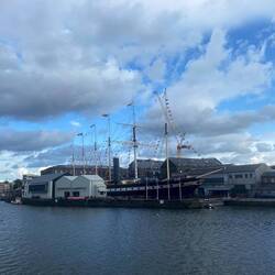 SS Great Britain. The great experiment: first ship to combine a (vast) iron hull and screw propeller