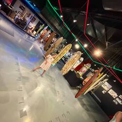 Skateboarding through history.