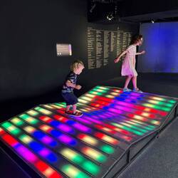 Interactive art in the Santander Building