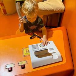 We were surprised he knew what this was!