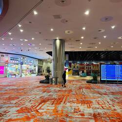 Kuala Lumpur schöner Flughafen, kann man nicht von allen behaupten