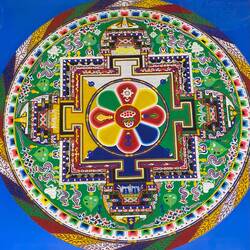 Sand mandala