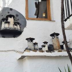 Typische Schlote in den Alpujarras