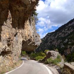 Auffahrt zum https Langada-Taygetos Pass. Foto aus dem Internet.