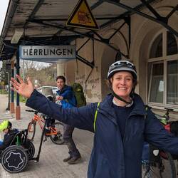 "See you on the Danube way, maybe. Good trip!"