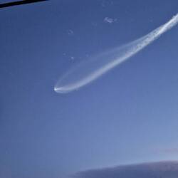 Eine Rakete von Starlink startet