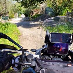 Also wieder zurück... es ist steil!