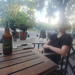 Kurzer Zwischenstopp in Mendoza. Mit fettiger Linse.