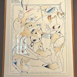 1976 - der deutsche Maler Paul Voss und Peter Handke gestalten zusammen