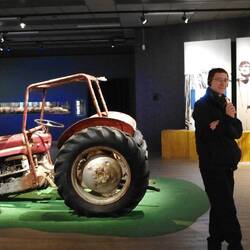 The museum was founded after a local farmer ploughed up some Viking artefacts back in the 50s.
