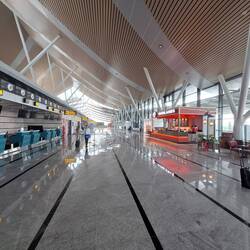 Hue Airport is crazy empty
