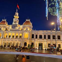 City Hall at night