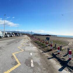 WoMo Stellplätze direkt am Strand