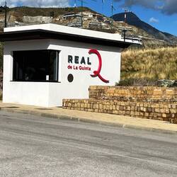 Ganz oben in San Pedro naxh der steilen Auffahrt