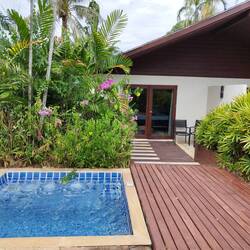 Unser Bungalow mit Whirlpool