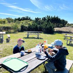 Frühstück in der Wildnis