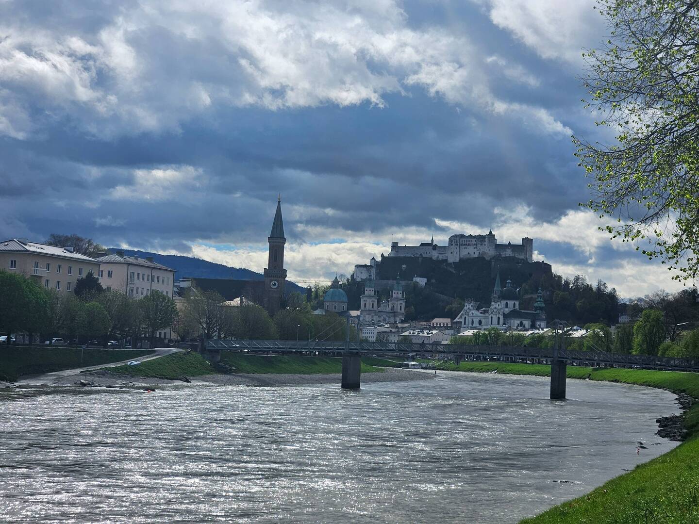 Blick auf Salzburg