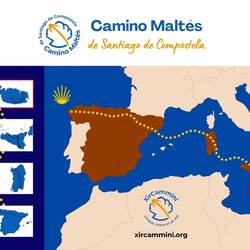 The route to Santiago de Compostela